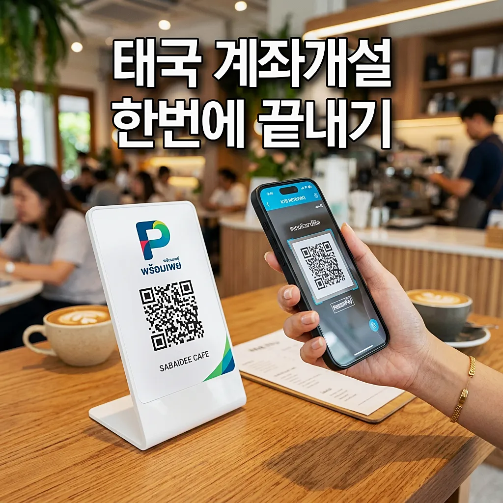 태국 계좌개설, 통장만들기